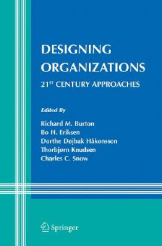 Kniha Designing Organizations Richard M. Burton