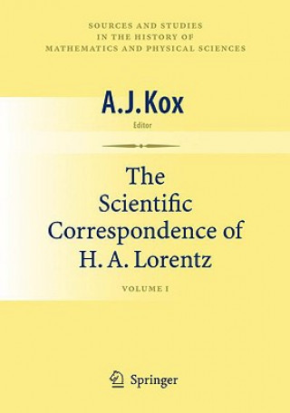 Książka Scientific Correspondence of H.A. Lorentz A.J. Kox