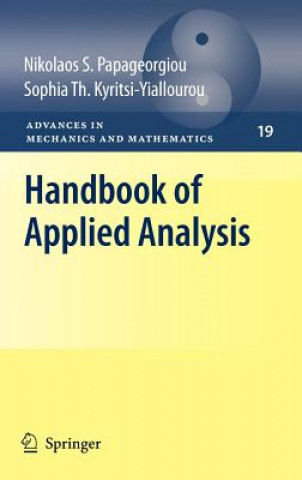 Kniha Handbook of Applied Analysis Nikolaos S. Papageorgiou