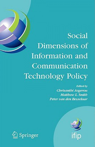 Книга Social Dimensions of Information and Communication Technology Policy Chrisanthi Avgerou