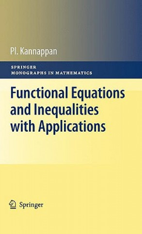 Książka Functional Equations and Inequalities with Applications Pl. Kannappan