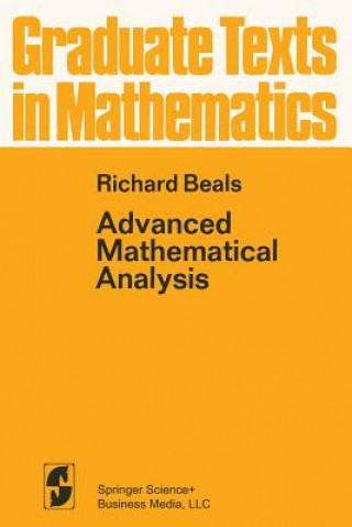 Könyv Advanced Mathematical Analysis R. Beals