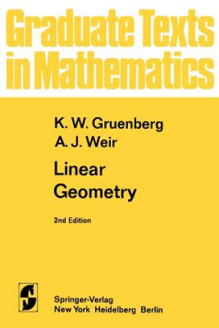 Kniha Linear Geometry K. W. Gruenberg