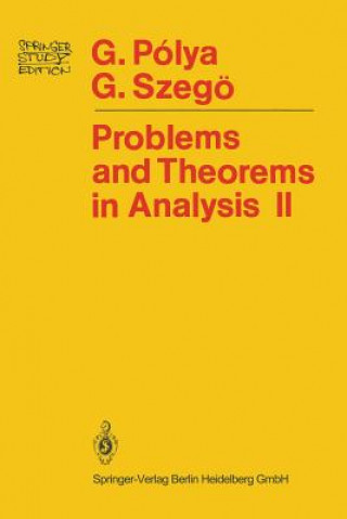 Kniha Problems and Theorems in Analysis II Georg Polya