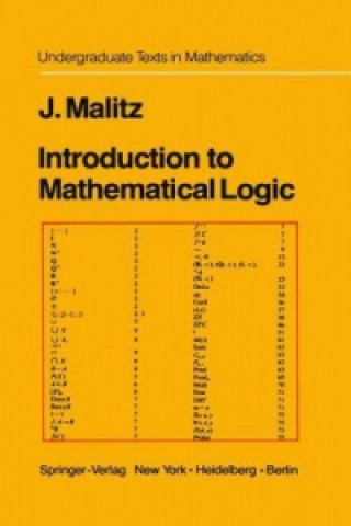 Knjiga Introduction to Mathematical Logic Jerome Malitz