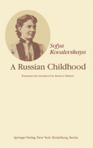 Könyv Russian Childhood S. Kovalevskaya