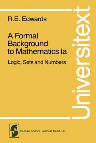 Carte Formal Background to Mathematics R. E. Edwards