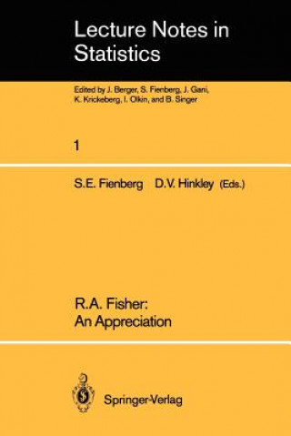 Kniha R.A. Fisher: An Appreciation Stephen E. Fienberg