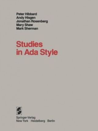 Könyv Studies in Ada Style P. Hibbard