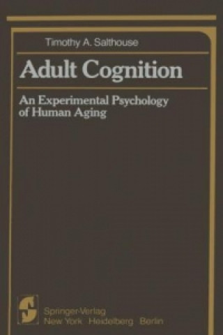 Książka Adult Cognition Timothy A. Salthouse