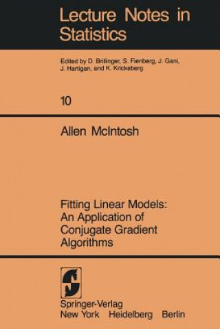 Carte Fitting Linear Models A. McIntosh