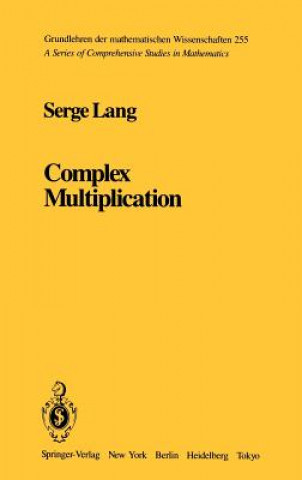 Könyv Complex Multiplication S. Lang