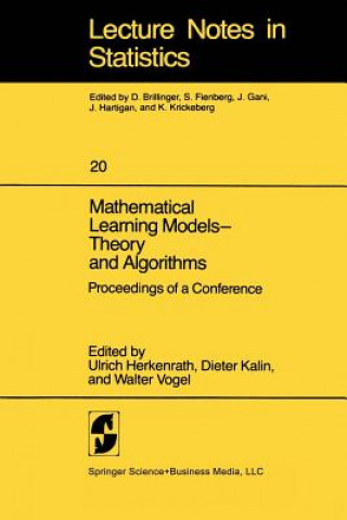 Kniha Mathematical Learning Models - Theory and Algorithms U. Herkenrath