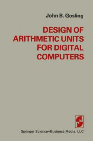 Könyv Design of Arithmetic Units for Digital Computers osling