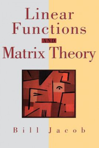 Kniha Linear Functions and Matrix Theory Bill Jacob