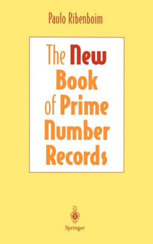 Kniha New Book of Prime Number Records Paulo Ribenboim