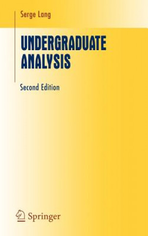 Книга Undergraduate Analysis Serge Lang