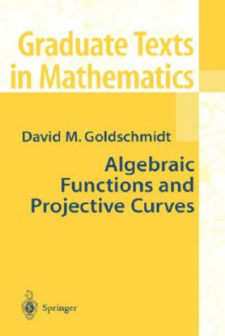 Kniha Algebraic Functions and Projective Curves David M. Goldschmidt