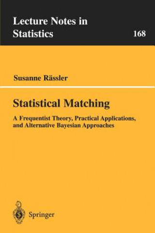 Knjiga Statistical Matching Susanne Rässler
