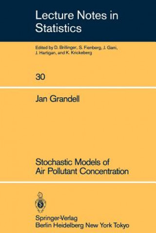 Carte Stochastic Models of Air Pollutant Concentration Jan Grandell