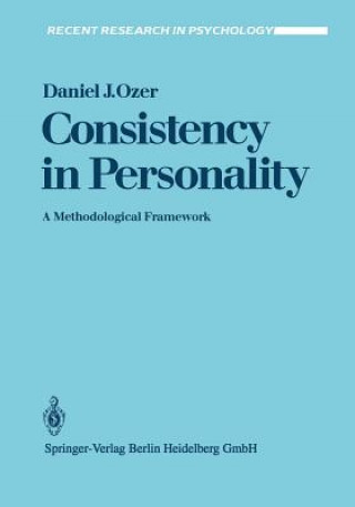 Książka Consistency in Personality Daniel J. Ozer