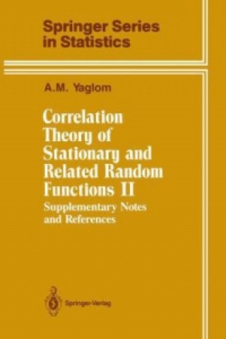 Carte Correlation Theory of Stationary and Related Random Functions A.M. Yaglom