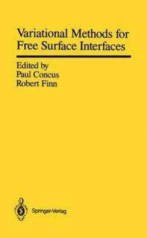 Kniha Variational Methods for Free Surface Interfaces Paul Concus