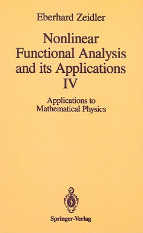 Книга Nonlinear Functional Analysis and its Applications E. Zeidler