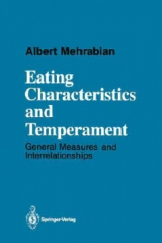 Książka Eating Characteristics and Temperament Albert Mehrabian