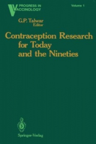 Kniha Contraception Research for Today and the Nineties G.P. Talwar