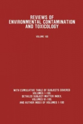 Könyv Reviews of Environmental Contamination and Toxicology. Vol.100 George W. Ware