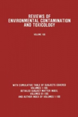 Buch Reviews of Environmental Contamination and Toxicology. Vol.100 George W. Ware