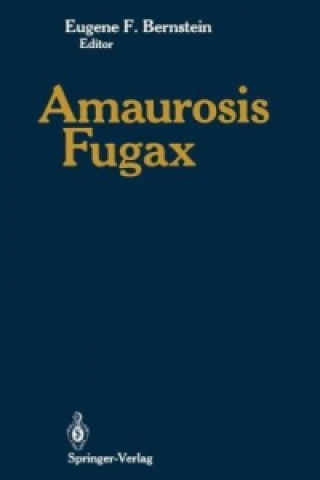 Kniha Amaurosis Fugax Eugene F. Bernstein