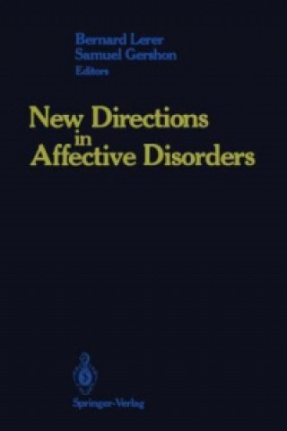 Carte New Directions in Affective Disorders Bernard Lerer
