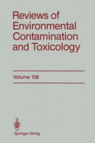 Livre Reviews of Environmental Contamination and Toxicology. Vol.108 George W. Ware