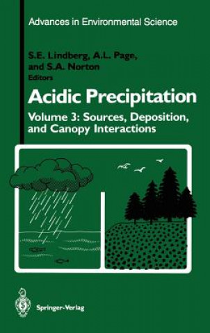 Carte Acidic Precipitation S.E. Lindberg