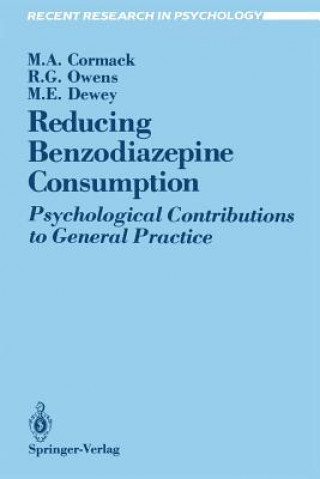 Könyv Reducing Benzodiazepine Consumption Margaret A. Cormack
