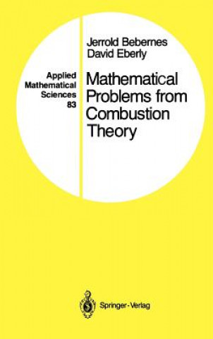 Kniha Mathematical Problems from Combustion Theory Jerrold Bebernes