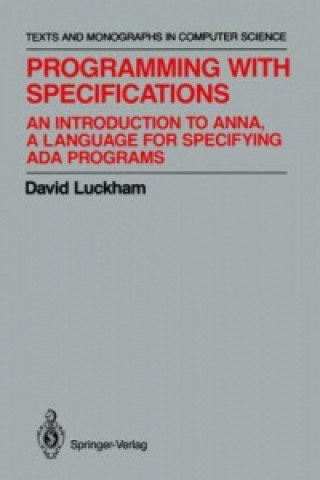 Kniha Programming with Specifications David Luckham