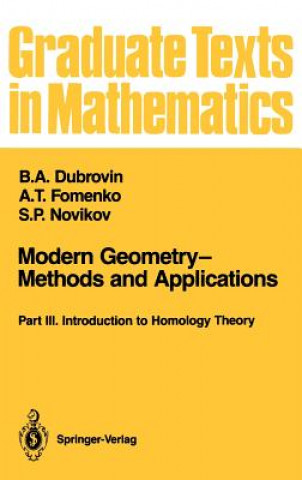 Carte Modern Geometry Methods and Applications B.A. Dubrovin