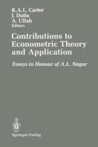 Kniha Contributions to Econometric Theory and Application R.A.L. Carter