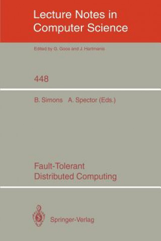 Könyv Fault-Tolerant Distributed Computing Barbara Simons