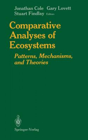 Kniha Comparative Analyses of Ecosystems Jonathan Cole