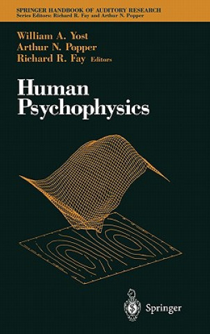 Kniha Human Psychophysics William A. Yost