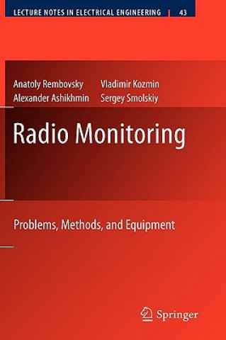 Könyv Radio Monitoring Anatoly Rembovsky