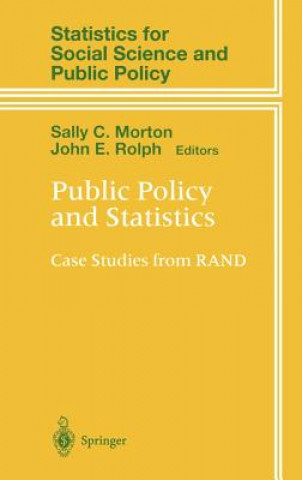 Könyv Public Policy and Statistics Sally C. Morton