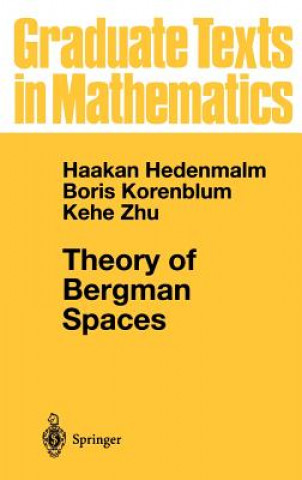 Livre Theory of Bergman Spaces Haakan Hedenmalm