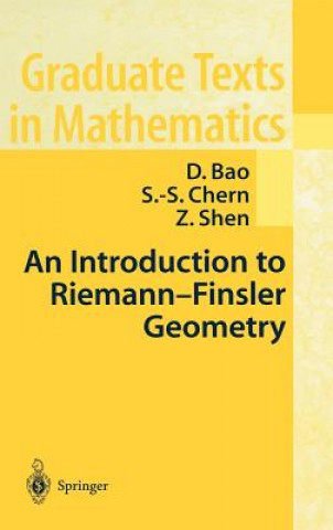 Carte An Introduction to Riemann-Finsler Geometry David Bao