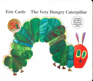 Kniha The Very Hungry Caterpillar, w. Audio-CD Eric Carle
