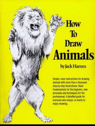 Book How to Draw Animals Jack Hamm